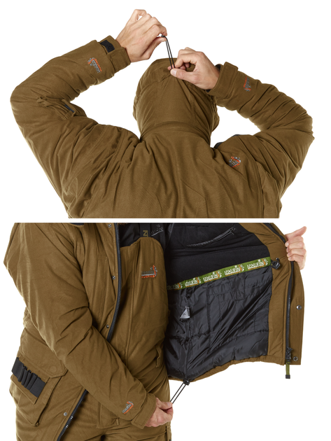 Костюм зимний Norfin Hunting Wild Green Зеленый 729001-S - изображение 4