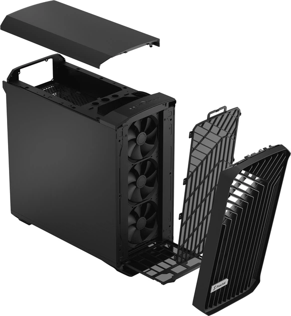 Obudowa Fractal Design Torrent Black Solid (FD-C-TOR1A-05) - Zdjęcie 19 Obudowa Fractal Design Torrent Black Solid (FD-C-TOR1A-05) - obraz 19