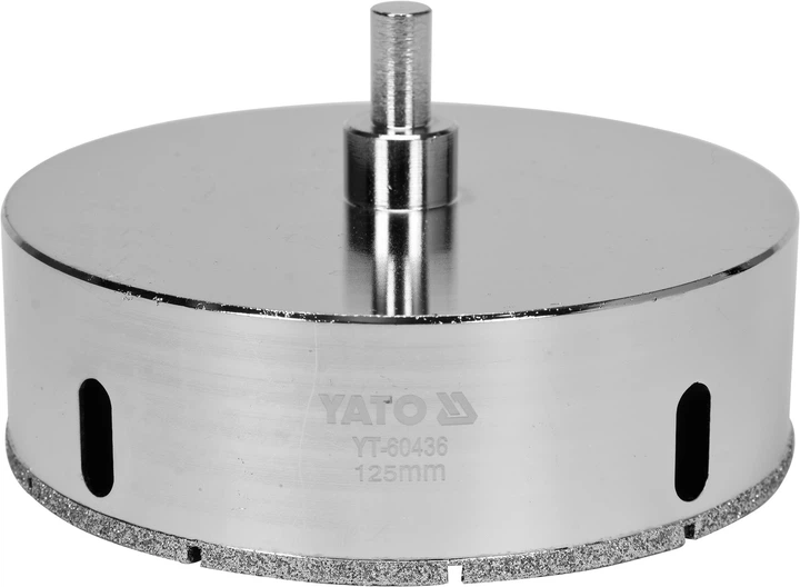 Wiertło koronowe diamentowe do gresu i ceramiki YATO 125 mm (YT-60436) - obraz 2