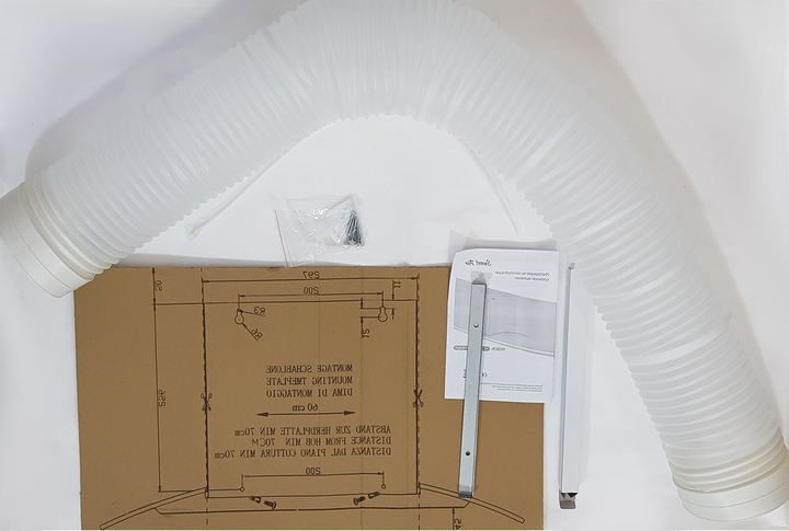 Вытяжка Sweet Air HC 536 Smart - 1200 LED нержавеющая сталь + пластиковая гофротруба в комплекте - изображение 6