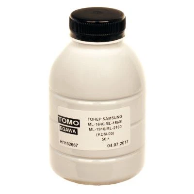 Тонер SAMSUNG ML-1640/ML-1660/ML-1910/ML-2160,50 g Tomoegawa (KDM-03-050) - Фото 1 Тонер SAMSUNG ML-1640/ML-1660/ML-1910/ML-2160,50 g Tomoegawa (KDM-03-050) - зображення 1