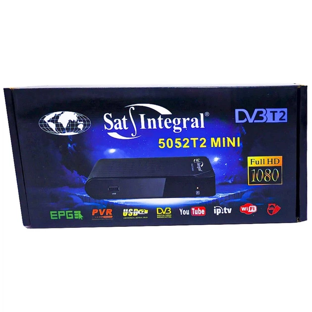 Приставка Т2 Sat-Integral 5052T2 mini цифровий приймач DVB-T2 - зображення 4