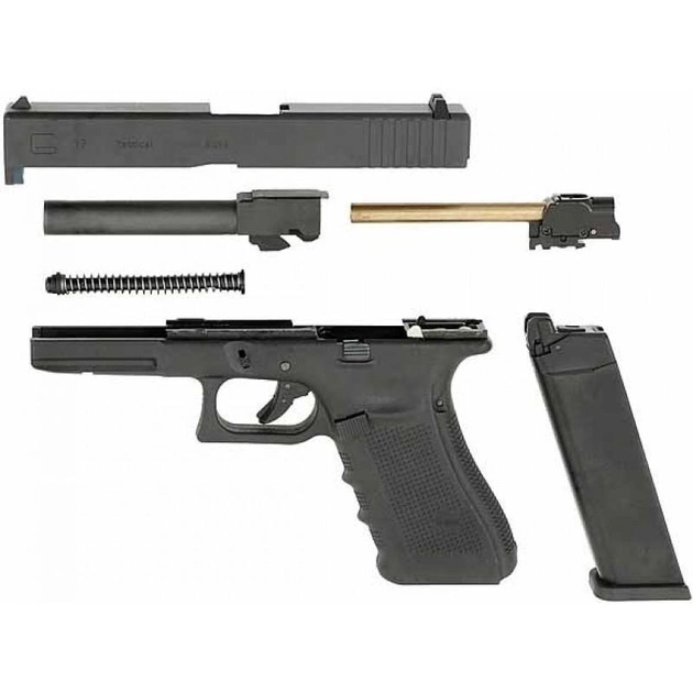Пістолет пневматичний SAS G17 (Glock 17) Blowback. Корпус – пластик. 23702657 - зображення 2