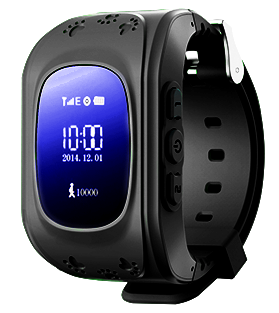 Дитячі телефон-годинник з GPS трекером Smart Baby Watch Q50 Black - зображення 3