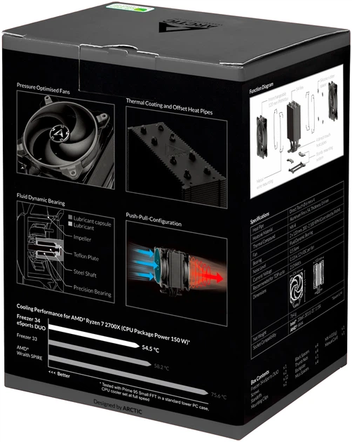 Arctic Freezer 34 eSports DUO - Szary (ACFRE00075A) - obraz 10