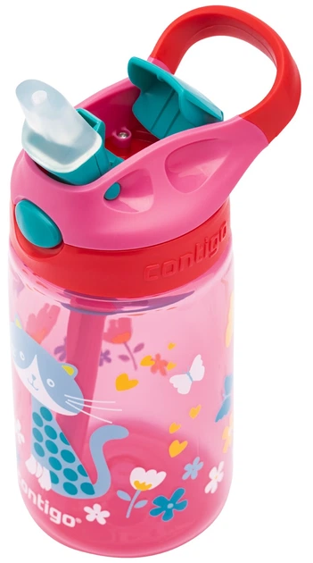 Пляшка для води Contigo Gizmo Flip Pink 420 мл (2116113) - зображення 5