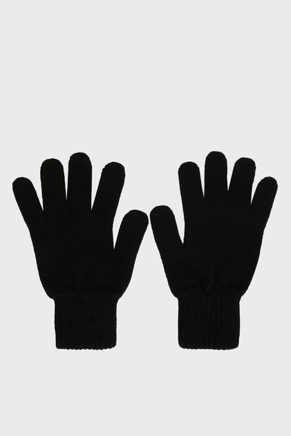 Мужские черные перчатки TJM BASIC FLAG RIB Tommy Hilfiger OS AM0AM05217 ...