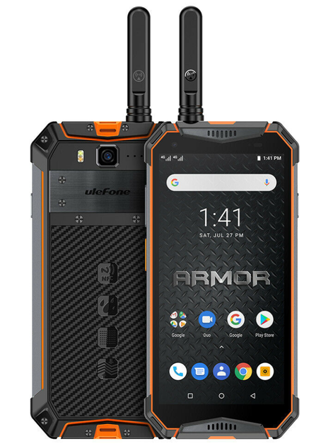 UleFone Armor 3WT 6/64 Gb orange IP68, NFC, РАЦИЯ – фото, отзывы