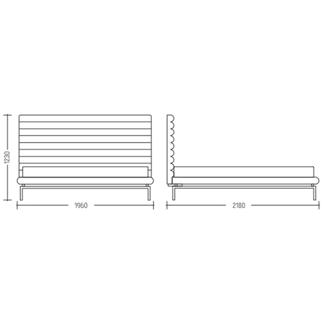 Кровать Энтони (DLS) Черная 140х200 см 061332_01 - Фото 3 Кровать Энтони (DLS) Черная 140х200 см 061332_01 - изображение 3