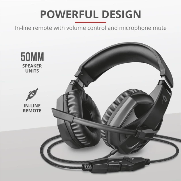 Навушники Trust GXT412 CELAZ Black (23373) - зображення 3