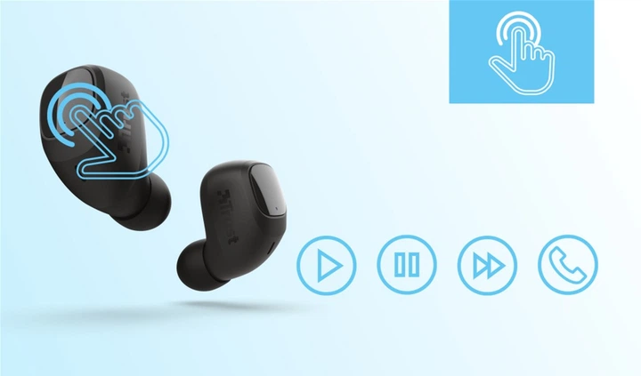 Навушники Trust NIKA COMPACT Bluetooth Black (23555) - зображення 7