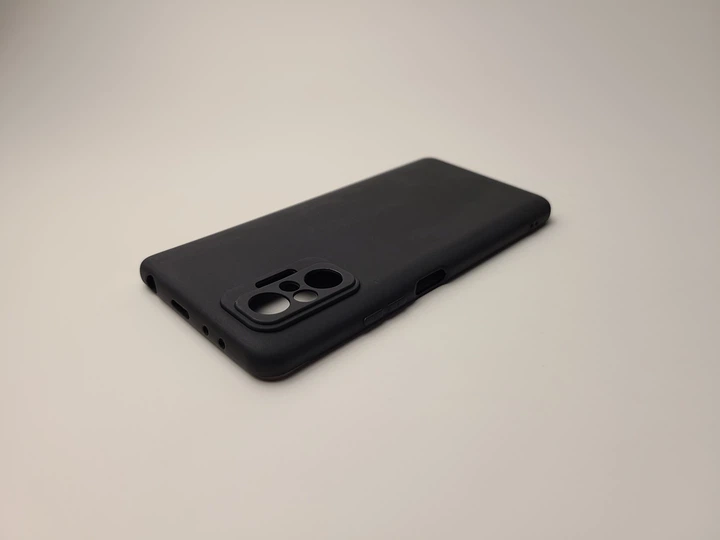Чехол TPU Matte для Xiaomi Redmi Note 10 Pro бампер черный - Фото 3 Чехол TPU Matte для Xiaomi Redmi Note 10 Pro бампер черный - изображение 3