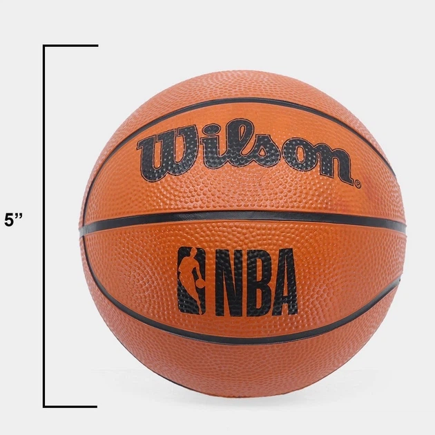Мини-щит баскетбольный Wilson NBA Forge Team Mini Hoop 45,7х27,9 см с кольцом и сеткой (WTBA3001FRGNB) - изображение 3