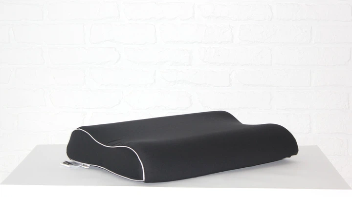 Подушка ортопедична MirSon №7111 Elite Delicate Satin Black Pearl Aero 58х40х10.5 (2200003400564) - Фото 2 Подушка ортопедична MirSon №7111 Elite Delicate Satin Black Pearl Aero 58х40х10.5 (2200003400564) - зображення 2