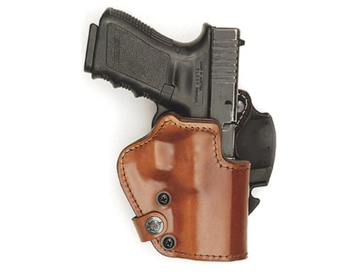 Кобура Front Line LKC для Glock 17/22/31. Матеріал - Kydex/шкіра/замша. Колір - коричневий. 23702232 - зображення 1