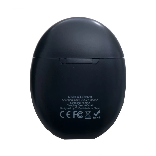Наушники Bluetooth Celebrat TWS-W3 Black (27731) - изображение 4