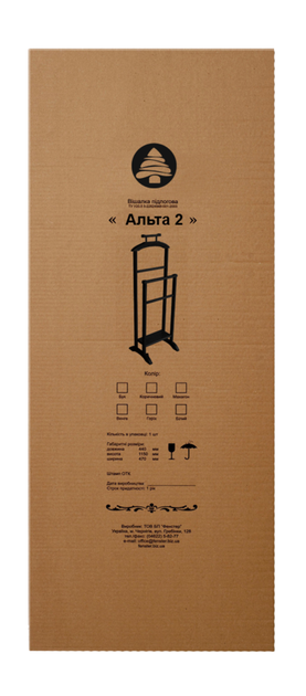Напольная вешалка Fenster Альта 2 Венге - изображение 4