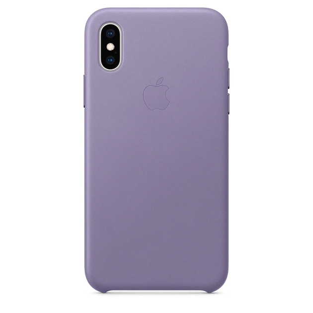Чохол-накладка Leather Case (AAA) для iPhone X/Xs Lilac (ALCXSLC) - Фото 1 Чохол-накладка Leather Case (AAA) для iPhone X/Xs Lilac (ALCXSLC) - изображение 1