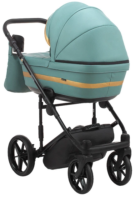 Коляска 2 в 1 Adamex Rimini ECO кожа 100% RI-233 - изображение 4