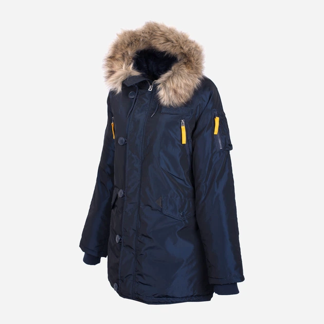 Парка зимняя женская Alpine Crown Iguana ACPJ-180548-002 42 Темно-синяя (2116580497357) - изображение 4