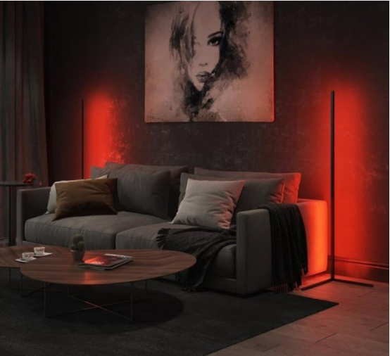 Кутовий RGB світильник на пульті керування 2 ШТУКИ Bohemia Stand Light 1.2м, лампа-торшер з різнобарвним світлом 220В - зображення 7
