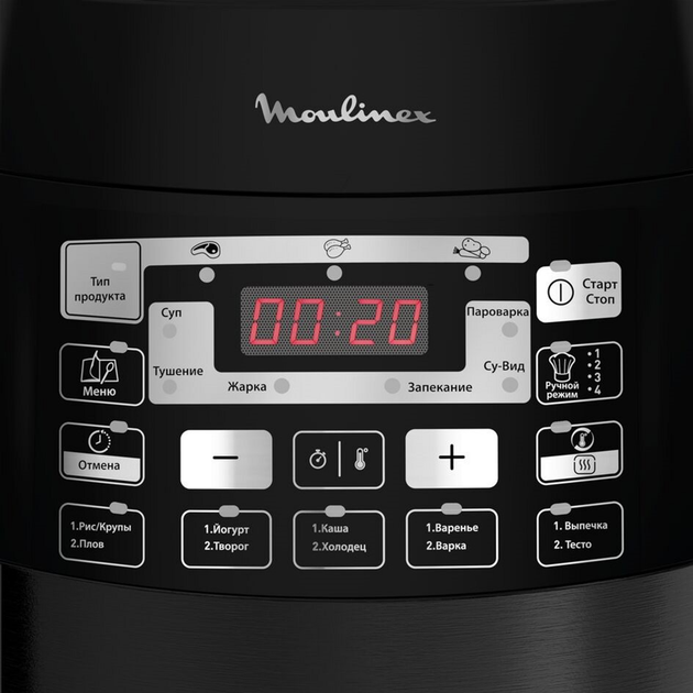 Мультиварка-скороварка MOULINEX Quickchef CE430832 - изображение 4