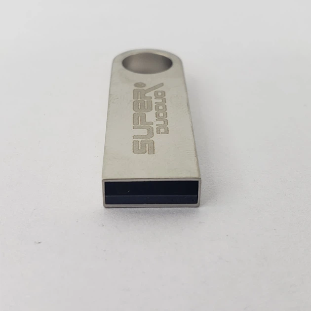 USB мини Флешка для компьютера 16ГБ Super DuoDuo металлическая флешка Серый - изображение 2