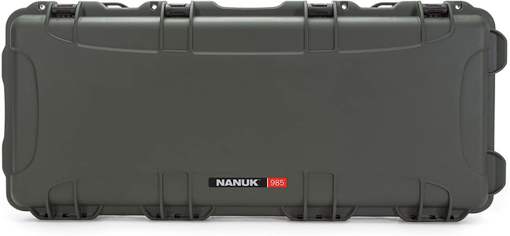 Водонепроникний пластиковий футляр з піною Nanuk Case 985 With Foam Olive (985-1006) - зображення 1