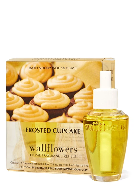 Освіжувач повітря Wallflowers Bath & Body Works FROSTED CUPCAKE Bath and Body Works BBW0327W 48 мл / 24 мл х 2 шт. Жовтий - Фото 1 Освіжувач повітря Wallflowers Bath & Body Works FROSTED CUPCAKE Bath and Body Works BBW0327W 48 мл / 24 мл х 2 шт. Жовтий - зображення 1
