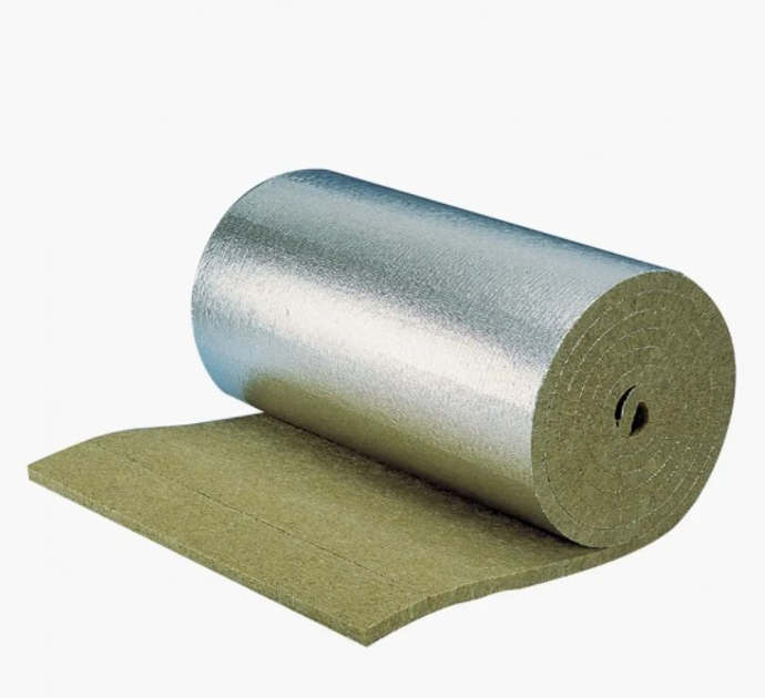 Утеплитель с фольгой Paroc Hvac Lamella Mat AluCoat 20х1000х10000 (10кв ...