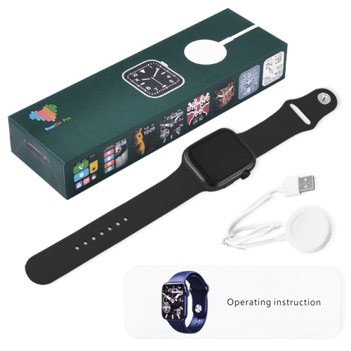 Смарт-часы Smart watch NB-PLUS, беспроводная зарядка, голосовой вызов, black - изображение 3