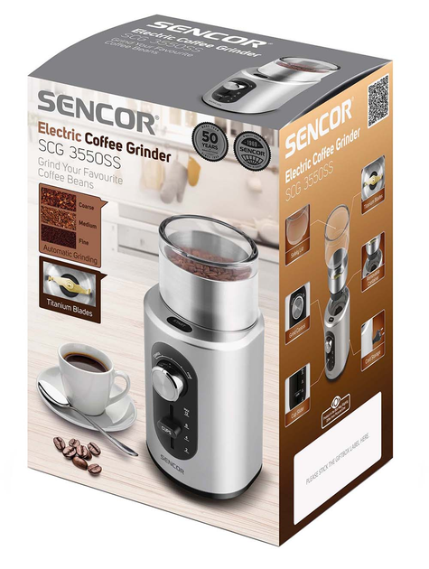 Кавомолка SENCOR SCG 3550SS - зображення 13