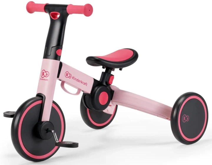 Трехколесный велосипед 3 в 1 KinderKraft 4TRIKE Candy Pink (KR4TRI00PNK0000) (5902533916016) - изображение 3
