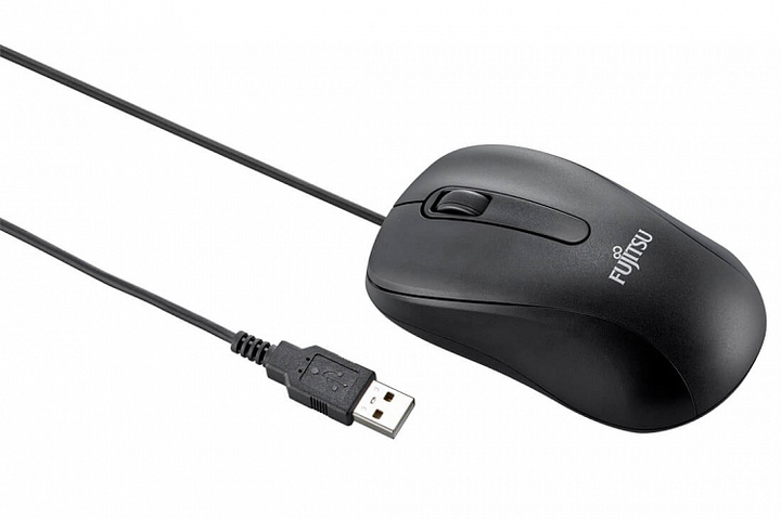 Мышь Fujitsu M520 Black USB - изображение 1