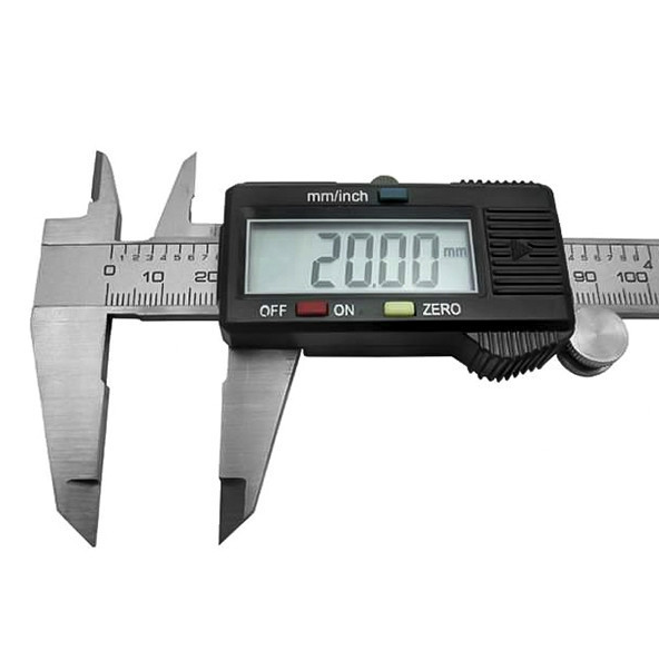 Штангенциркуль электронный Digital Caliper 150 мм с измерением глубины с запасной батарейкой и кейсом - Фото 2 Штангенциркуль электронный Digital Caliper 150 мм с измерением глубины с запасной батарейкой и кейсом - изображение 2
