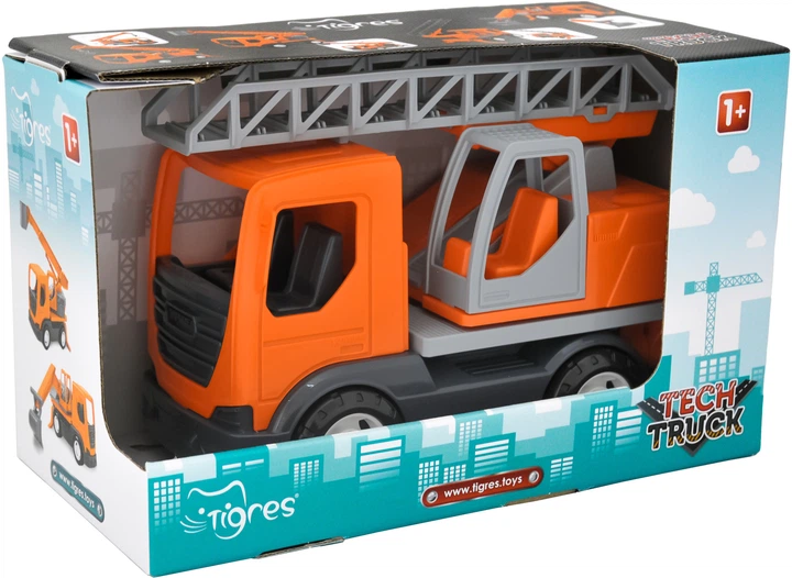 Пожежна Tigres Tech Truck у коробці (39889) - зображення 2