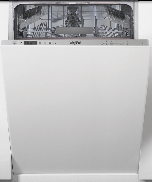 Акція на Вбудована посудомийна машина WHIRLPOOL WSIC 3M17 від Rozetka
