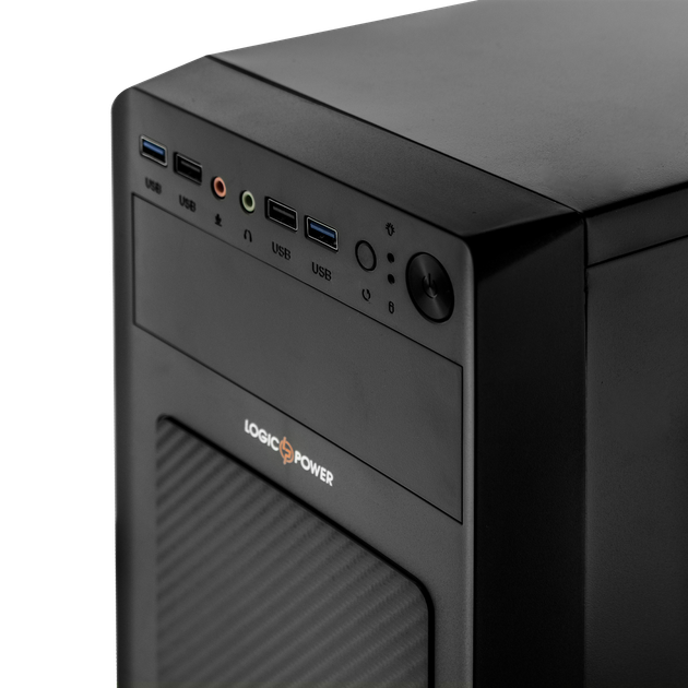 Корпус LogicPower LP 6108 400w 12cm MATX 2xUSB 3.0 + 2xUSB 2.0 - изображение 5