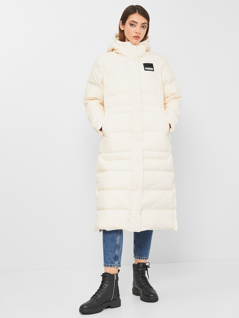 puma long oversized down coat