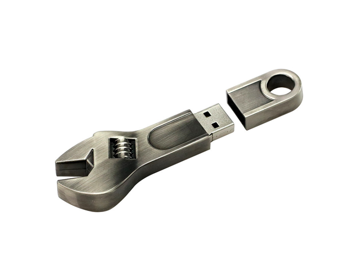 Флешка BauTech Гаечный ключ 32 Гб USB Серебристый (1009-643-00) - изображение 4