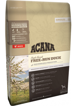 Сухой корм Acana Free-Run Duck 11.4 кг для собак с чувствительным пищеварением всех пород и возраста (утка) - Фото 1 Сухой корм Acana Free-Run Duck 11.4 кг для собак с чувствительным пищеварением всех пород и возраста (утка) - изображение 1