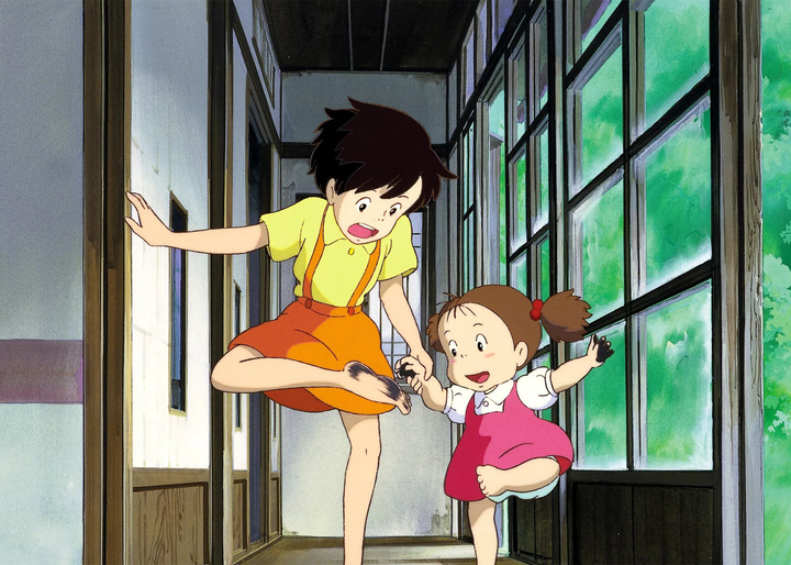 Картина постер Gee! My Neighbor Totoro Мой сосед Тоторо кадр из сказки ...