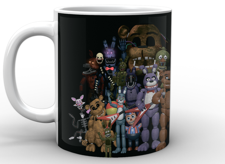 Чашка Five Nights At Freddys Пять ночей с Фредди постер FN.02.001.600 - Фото 2 Чашка Five Nights At Freddys Пять ночей с Фредди постер FN.02.001.600 - изображение 2