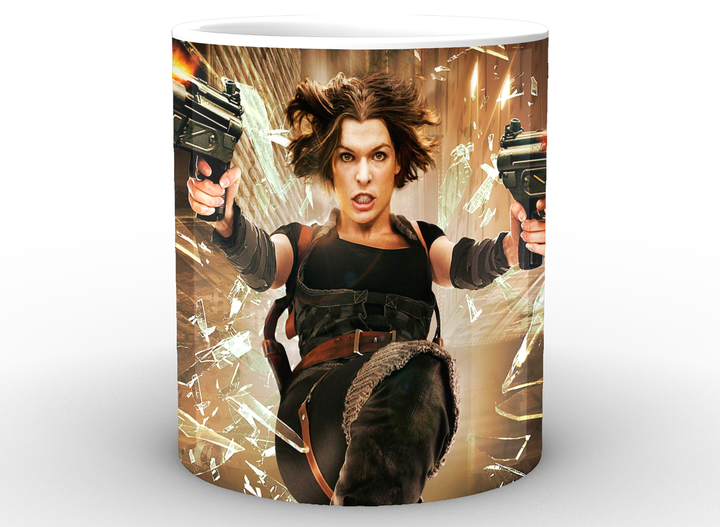 Кружка GeekLand белая Resident Evil Обитель зла стрельба RE.02.024 - изображение 2