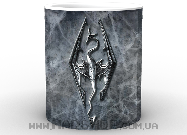 Кружка GeekLand Skyrim simvol Скайрим символ SK 02.68 - Фото 2 Кружка GeekLand Skyrim simvol Скайрим символ SK 02.68 - изображение 2