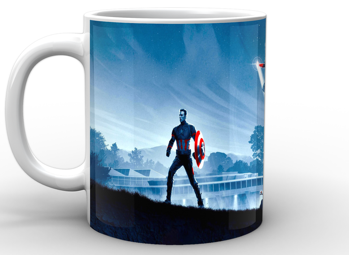 Кухоль GeekLand білий Avengers Месники фан арт AG.02.015 - Фото 3 Кухоль GeekLand білий Avengers Месники фан арт AG.02.015 - зображення 3