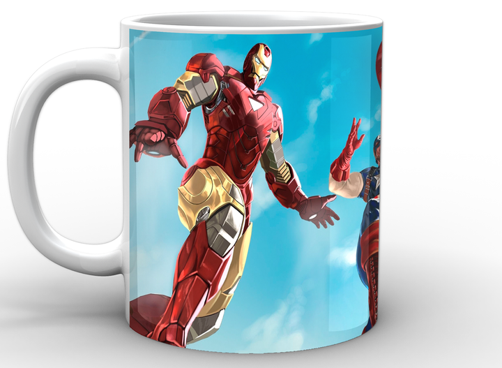 Кухоль GeekLand білий Avengers Месники фан арт AG.02.010 - Фото 3 Кухоль GeekLand білий Avengers Месники фан арт AG.02.010 - зображення 3