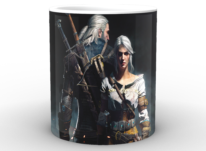 Кружка GeekLand The Witcher Відьмак Геральт і Цирі TW.02.026 ( 14330 ) - изображение 2