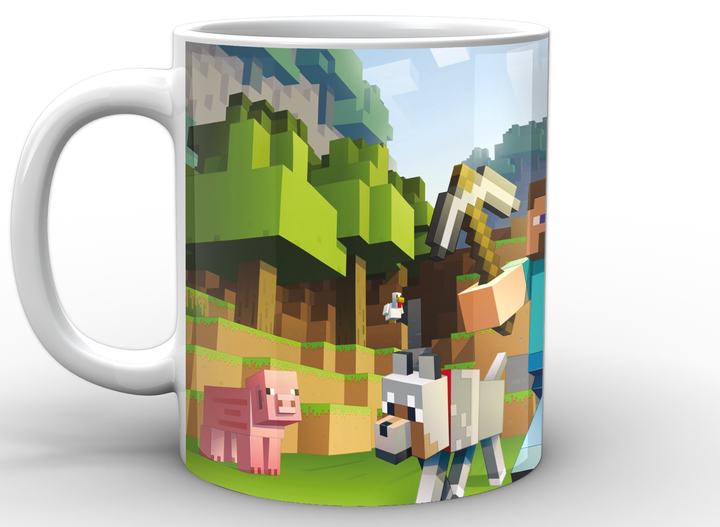 Кружка GeekLand Minecraft Майнкрафт постер MС.02.003 - Фото 3 Кружка GeekLand Minecraft Майнкрафт постер MС.02.003 - изображение 3