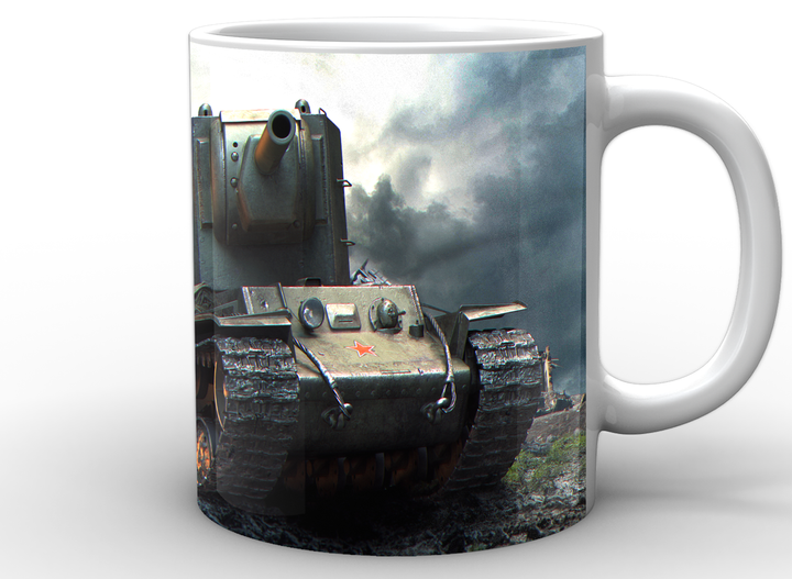 Кухоль World of Tanks Світ танків постер WT.02.004 - зображення 3